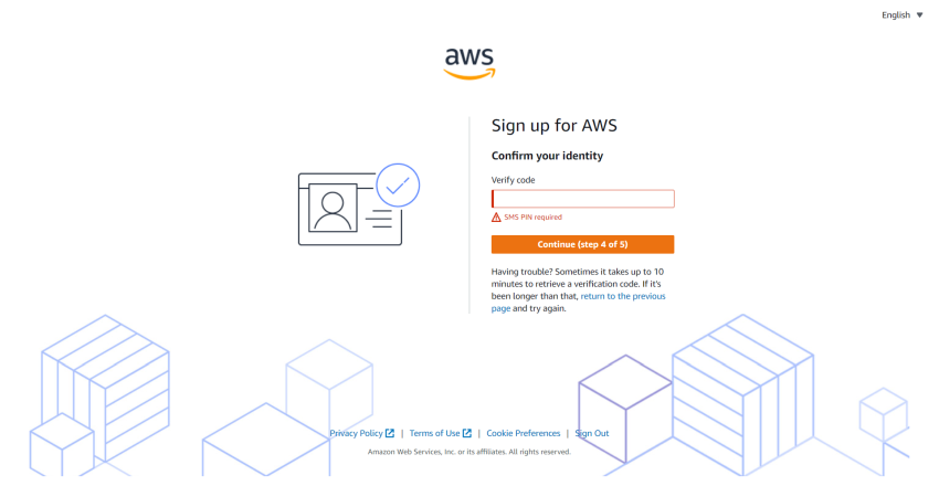 Creating Free Tier AWS account with Free S3 storage account